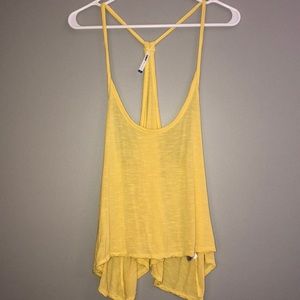 YELLOW tank top